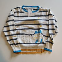 Pull raye dinosaure 5 ans Shein