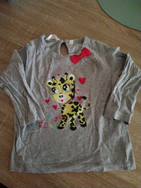 Tee-shirt manche longue léger fille