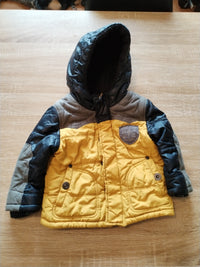 Manteau garçon fourré