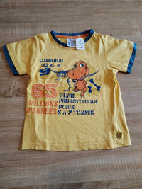 Tee-shirt manche courte garçon dinosaure