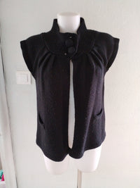 Gilet noir femme