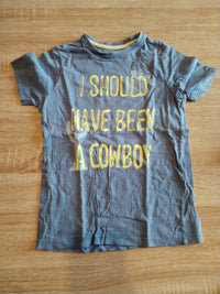 Tee-shirt manche courte garçon 4-5 ans bleu
