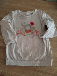 Tee-shirt manche longue motif Alice