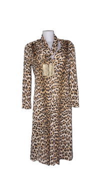 Robe léopard vintage