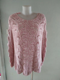 Pull en maille Rose