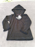 Sweet a capuche noir fille