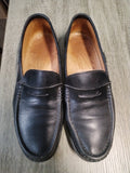Mocassin noir femme