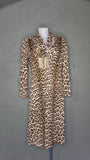 Robe léopard vintage