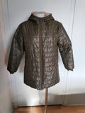 Manteau fourré femme kaki